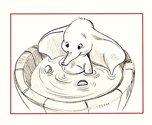 Walt Disney Sketches - Dumbo