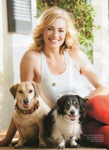  Yvonne Strahovski in the Winter 2011/2012 Issue of 'Modern Dog'