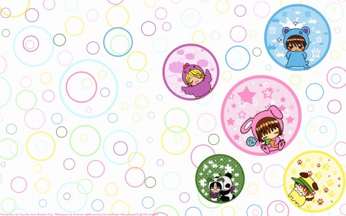 Beauty Pop Bubbles Wallpaper