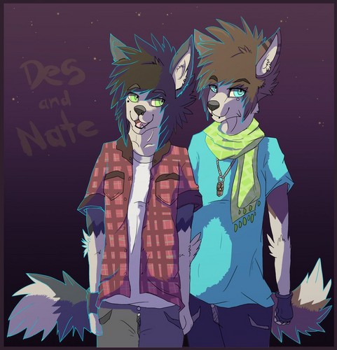  Des&Nate Anthro भेड़िया