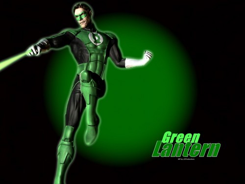  Green Lantern in Космос