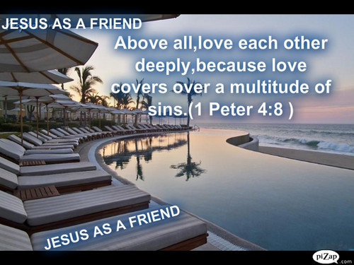  耶稣 AS A FRIEND 墙 PAPER