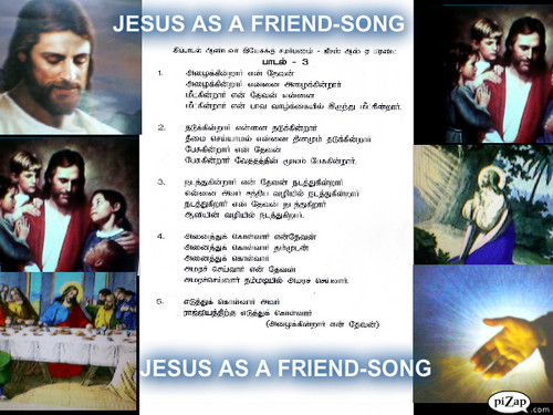  Jesus AS A FRIEND tường PAPER