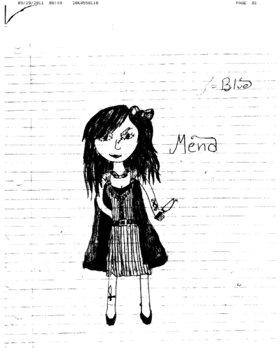  Mena-As crappily drawn Von Kate