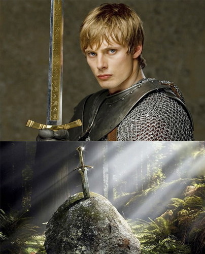  Merlin Episodes 12-13 - Excalibur - Now Arthur Has Gameface!