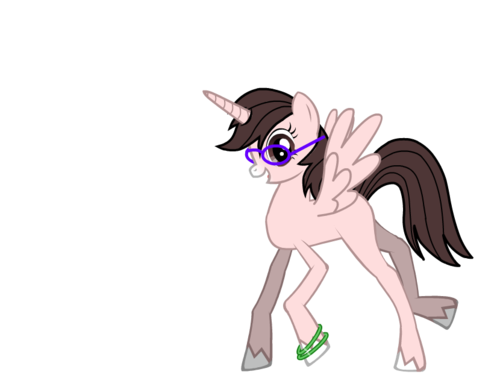  My Friend As a poni, pony !(Don't we look alike ?)