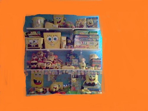  My SpongeBob SquarePants Shelf