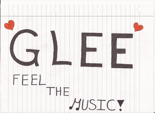  My drawing of Glee... :D