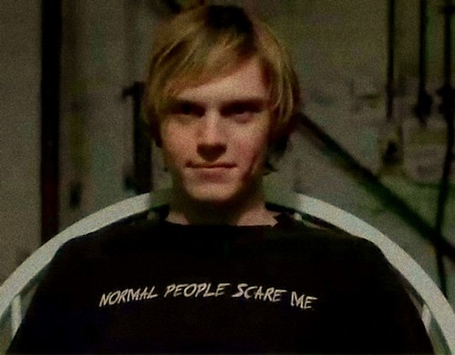 Normal people scare me.
