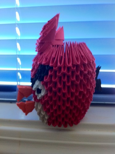  Origami Angry Bird
