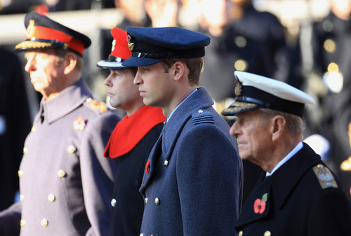  Royals at Remembrance Sunday Service
