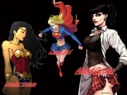  Supergirl, Abby Sciuto & Wonder Women