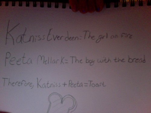  The Hunger Games - Katniss + Peeta