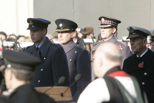  The Remembrance Sunday Service at The Cenotaph
