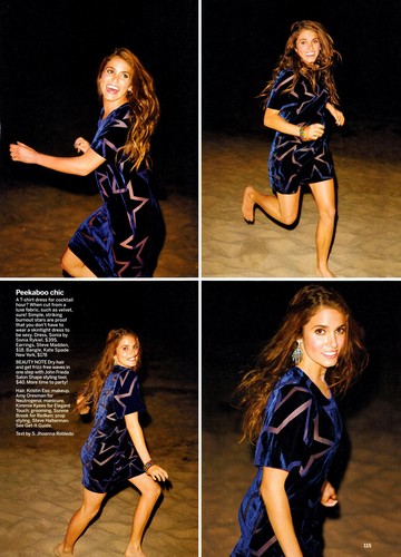  UHQ scans of Nikki in "Self" magazine [December 2011]