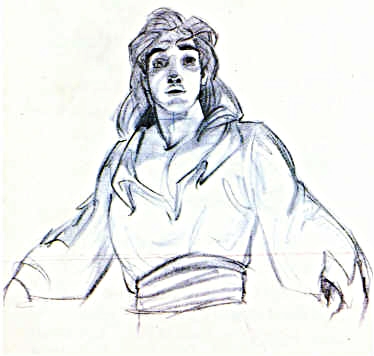  Walt डिज़्नी Sketches - Prince Adam