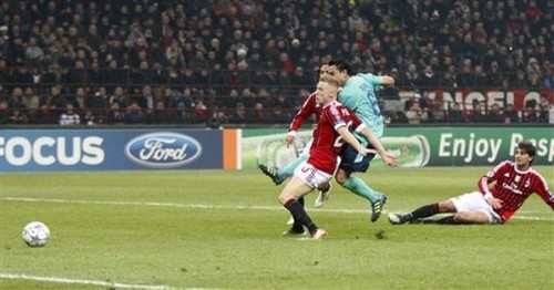  Xavi Hernandez - AC Milan (2) v FC Barcelona (3)