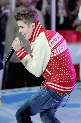  justin bieber today show.
