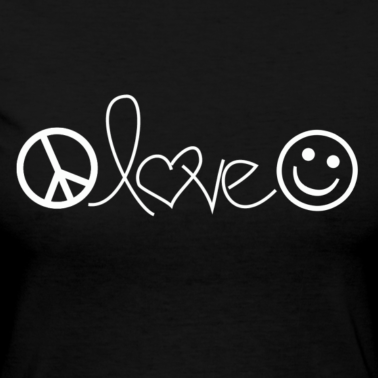 peace Amore and happiness