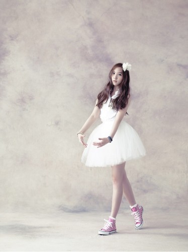  yookyung - Snow berwarna merah muda, merah muda Individual jaket foto