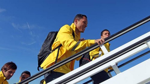  Arrival of the first team in Madrid (26/11/11)