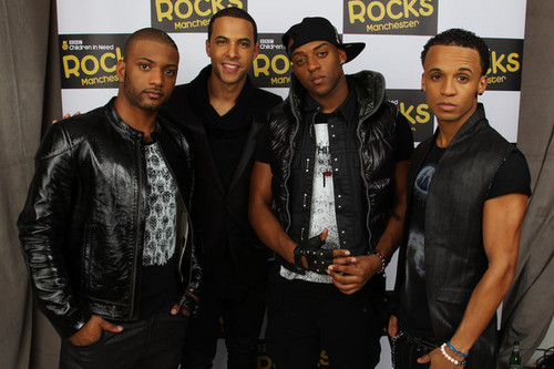  Aston merrygold,marvin humes,oritse williams and JB Gill