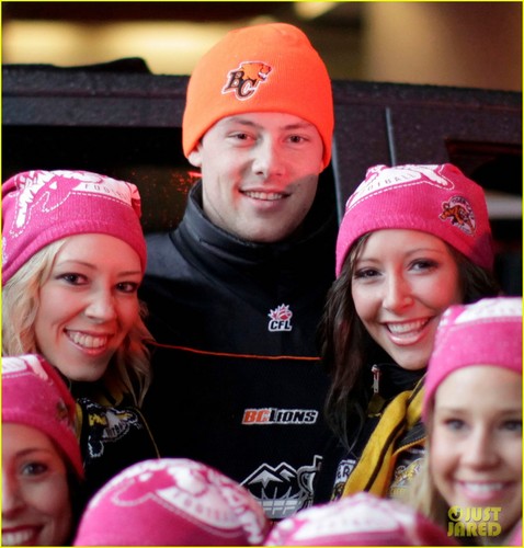  Cory Monteith: Grey Cup Parade's Grand Marshal!