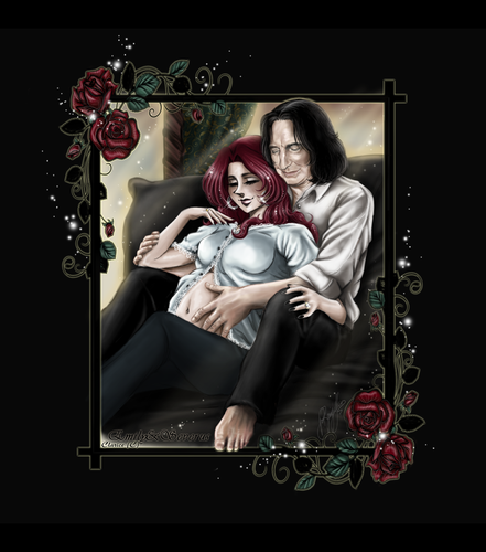  Emily+Severus - He is gonna be a daddy