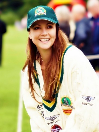  Emma Samms -- Bunbury Celebrity Charity Cricket Match