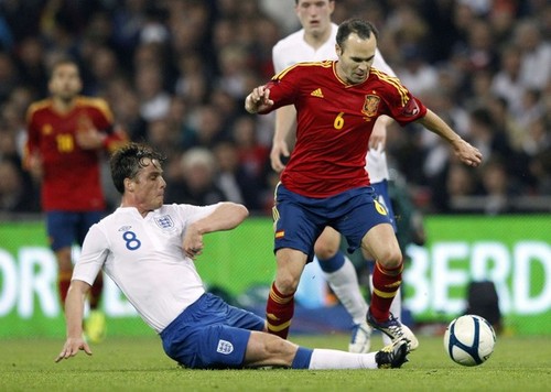  England (1) vs Spain (0) - International friendly