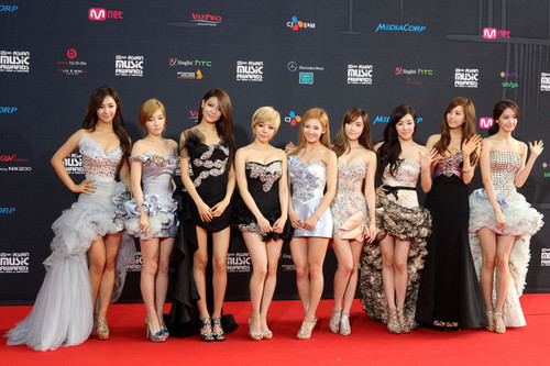  Girls' Generation 2011 Mnet Asian música Awards