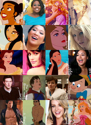  Glee=Disney
