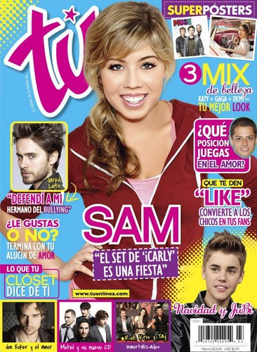  Jennette McCurdy as the cover girl for Tu Magazine