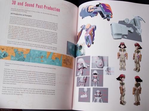  Page from The Art of Oban Star-Racers