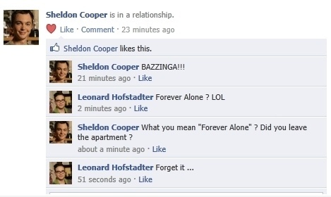  Sheldon does not get it