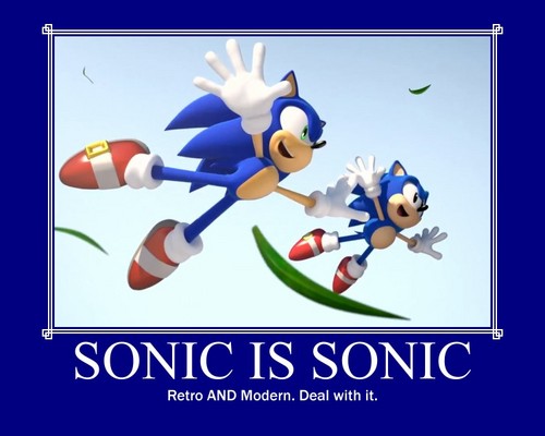  Sonic One and the same.