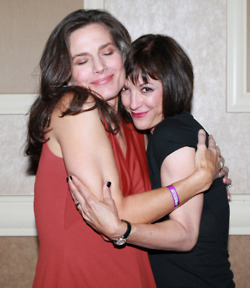  Terry Farrell and Nana Visitor