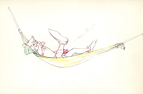  Walt ডিজনি Sketches - Peter Pan