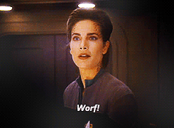  Worf and Jadzia - Gifs