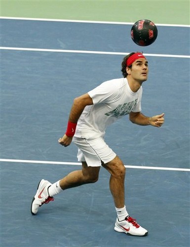  very funny Federer