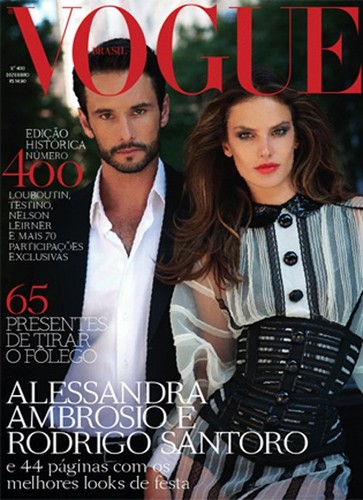 Alessandra Ambrosio Covers Vogue Brazil December 2011