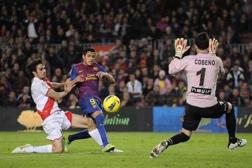 Alexis Sanchez - FC Barcelona (4) v Rayo Vallecano (0)