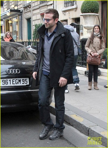  Bradley Cooper: Ralph Lauren Lunch in Paris