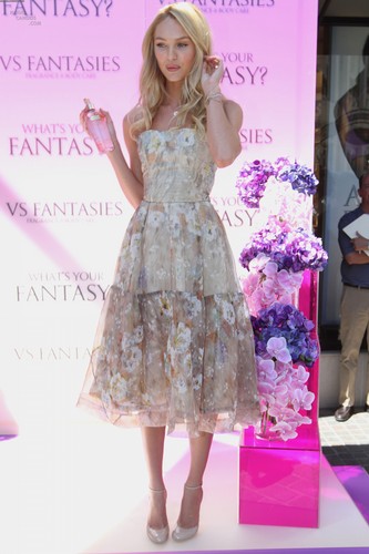  Candice Swanepoel launches the Victoria’s Secret Fantasies collection