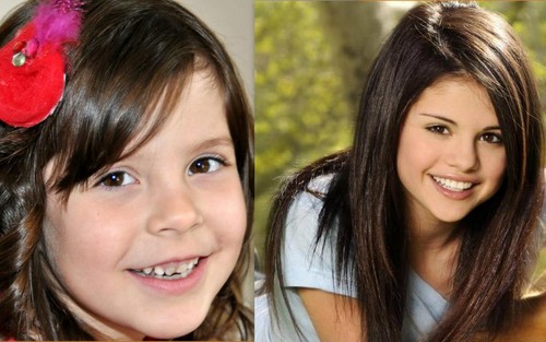  Does this little cutie look like a youg Selena?
