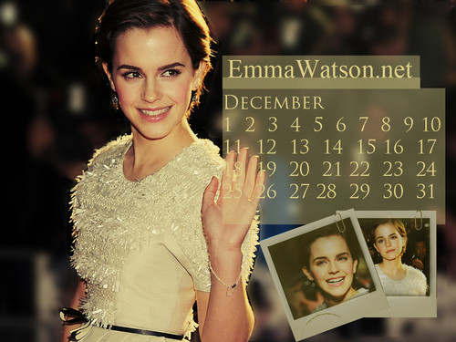 EmmaWatson.net December Calendar