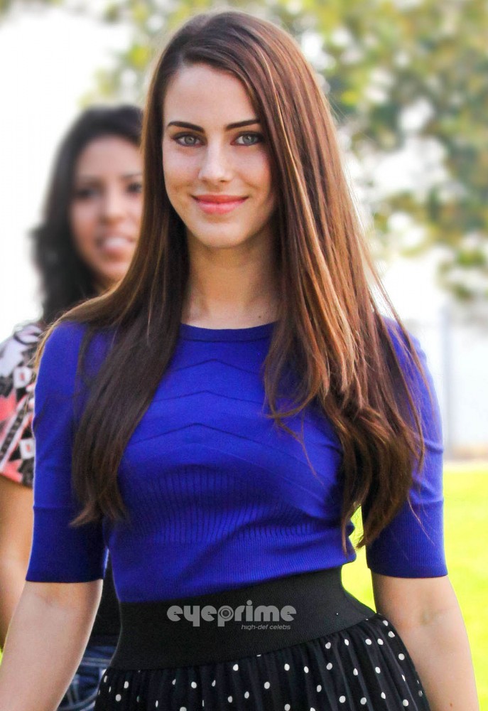 Jessica Lowndes on the Set of 90210 in L.A, Nov 29