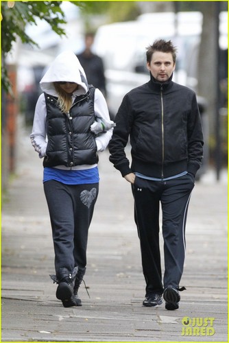  Kate Hudson & Matt Bellamy Work It Out in লন্ডন