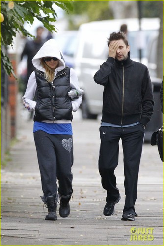  Kate Hudson & Matt Bellamy Work It Out in 런던