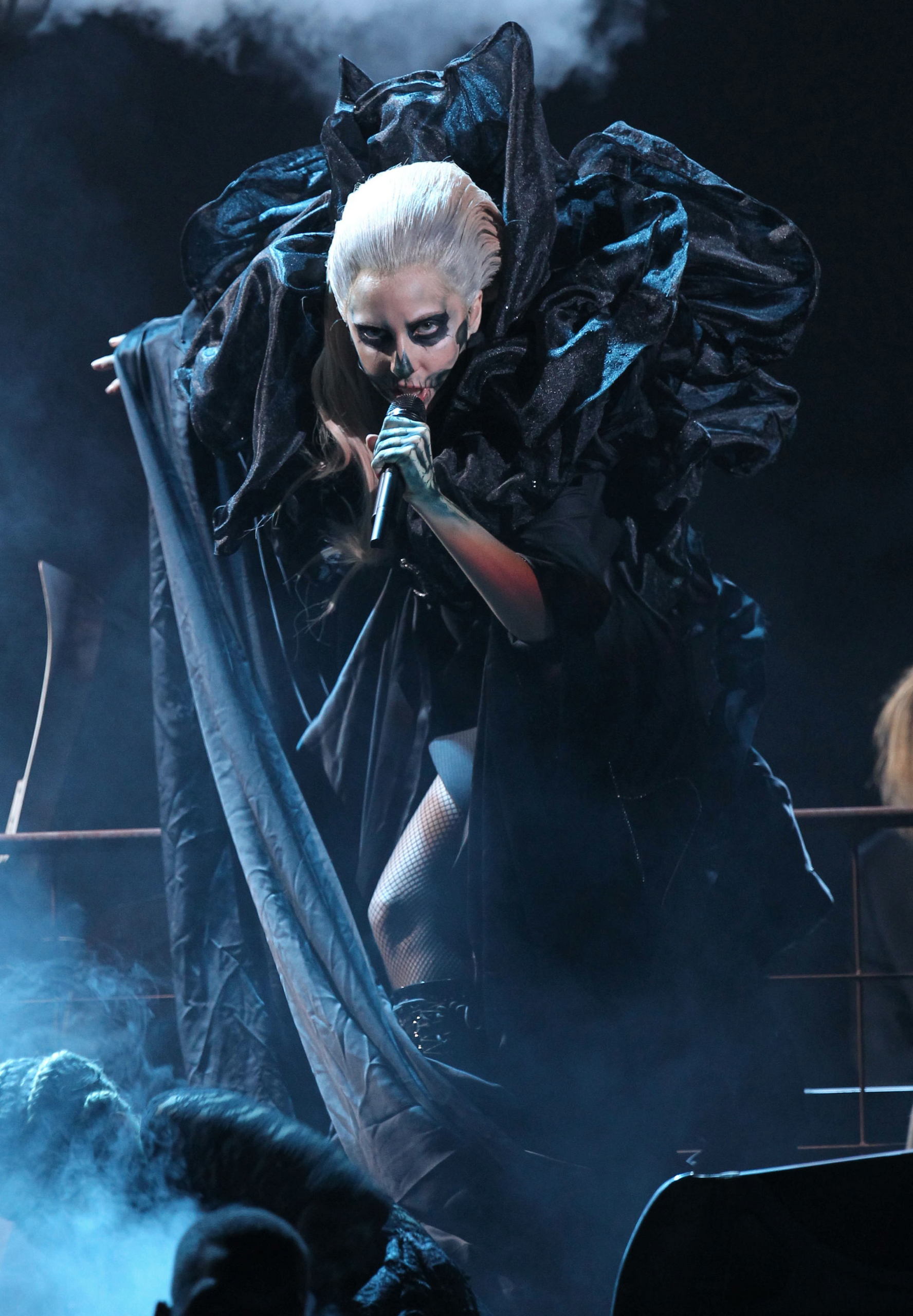 Lady Gaga performing live at Grammys Nominations Concert - Lady Gaga ...